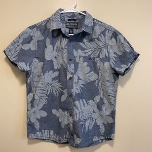 American Rag Hawaiian Denim Collared Shirt